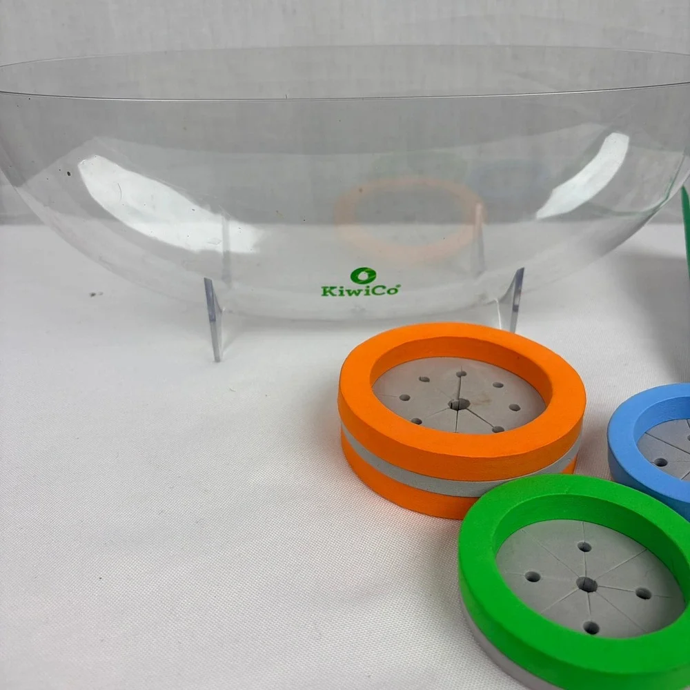 KiwiCo Sprout Scraps Vegetable‎ Garden Kit STEM Educational Toy Clear Basin